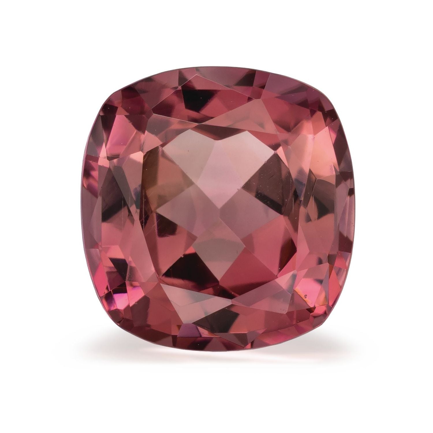 2.85 ct Cushion Natural Natural Tourmaline Tourmaline – Faceted Cut – N/A Certified — Sapphire Row