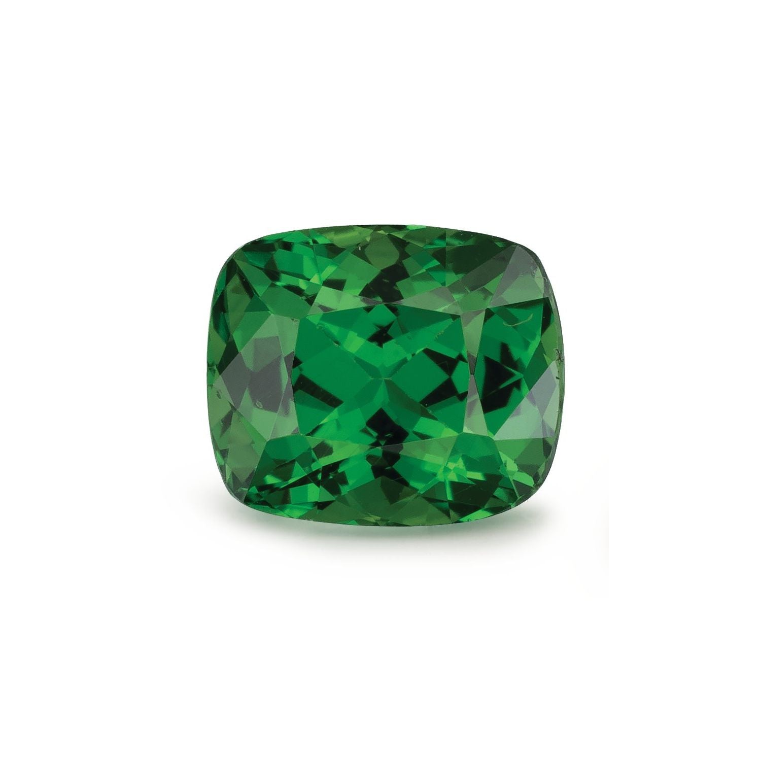 1.25 ct Antique Cushion Natural Natural Tsavorite Garnet Tsavorite Garnet – Faceted Cut – N/A Certified — Sapphire Row