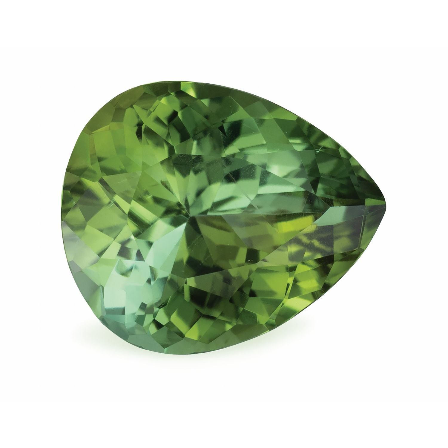 2.77 ct Pear Natural Natural Tourmaline Tourmaline – Faceted Cut – N/A Certified — Sapphire Row