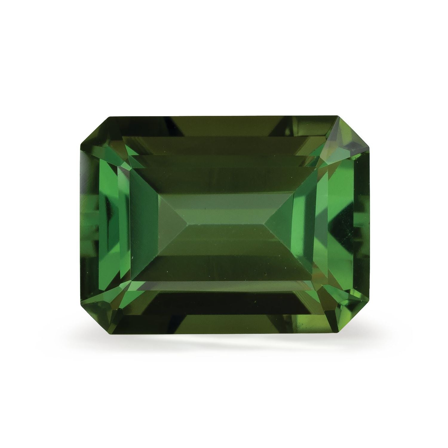 2.51 ct Emerald Natural Natural Tourmaline Tourmaline – Step-cut – N/A Certified — Sapphire Row