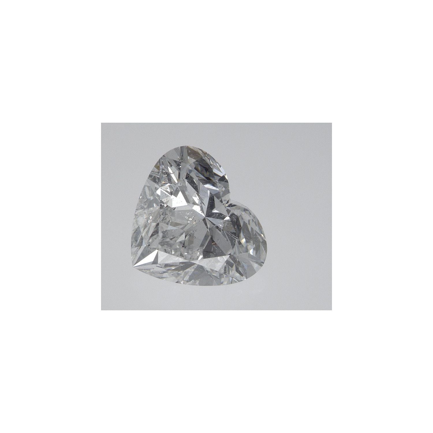 1.52 ct Heart Natural Diamond – D SI3 – Faceted Cut – EGL USA Certified — Sapphire Row