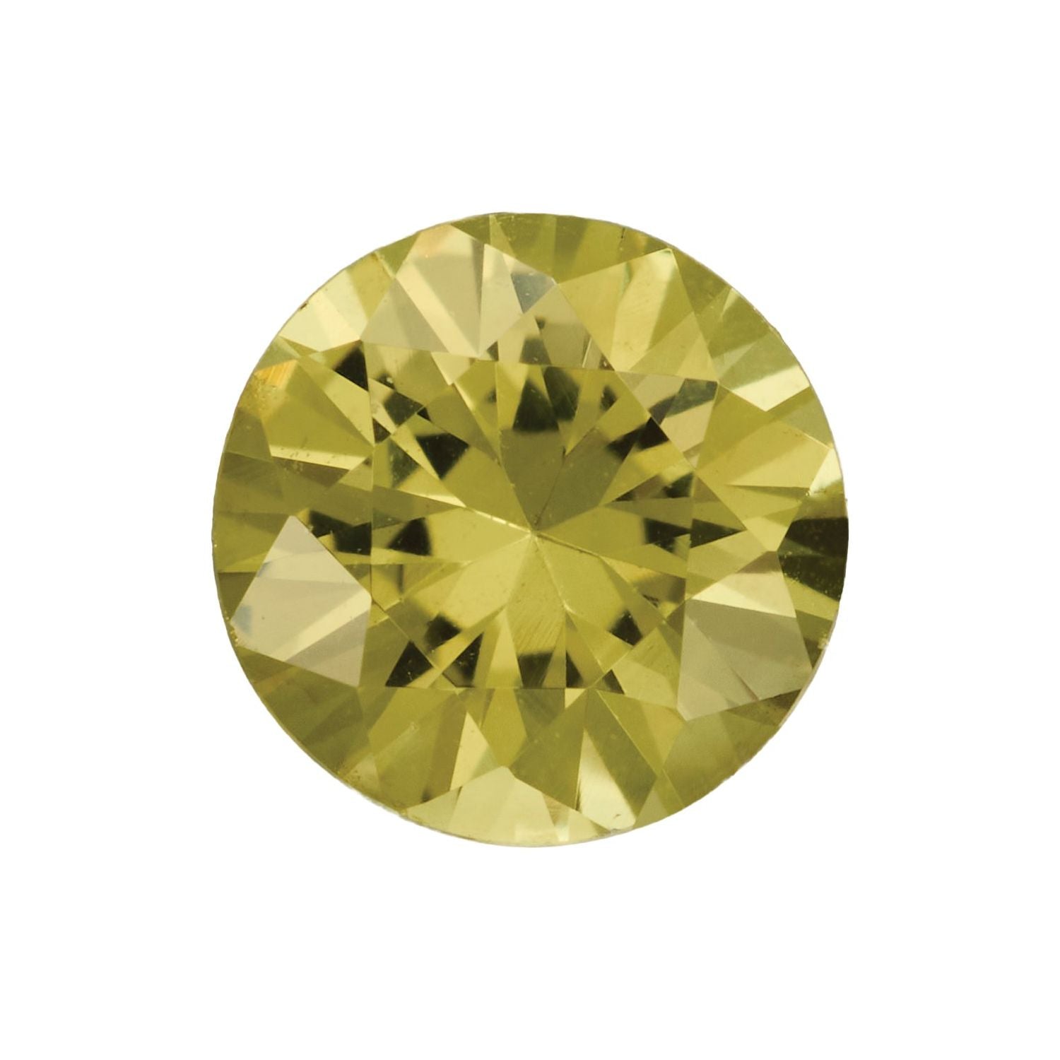 5 mm natural yellow sapphire, round cut | Sapphire Row