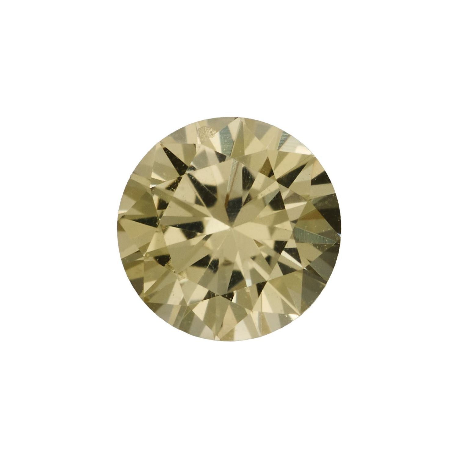 4 mm natural yellow sapphire, round cut | Sapphire Row