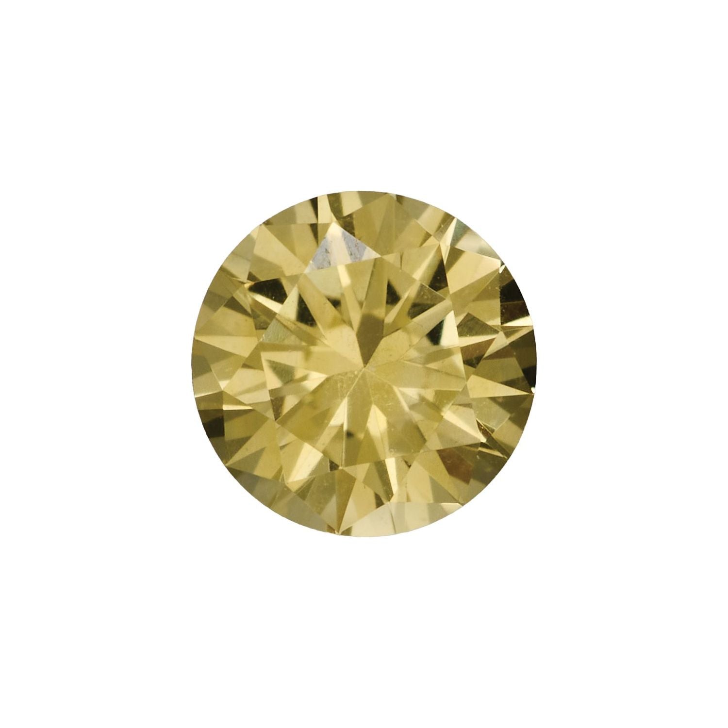 4 mm Round Natural Yellow Sapphire – Faceted Diamond-Cut – AA Quality — Sapphire Row