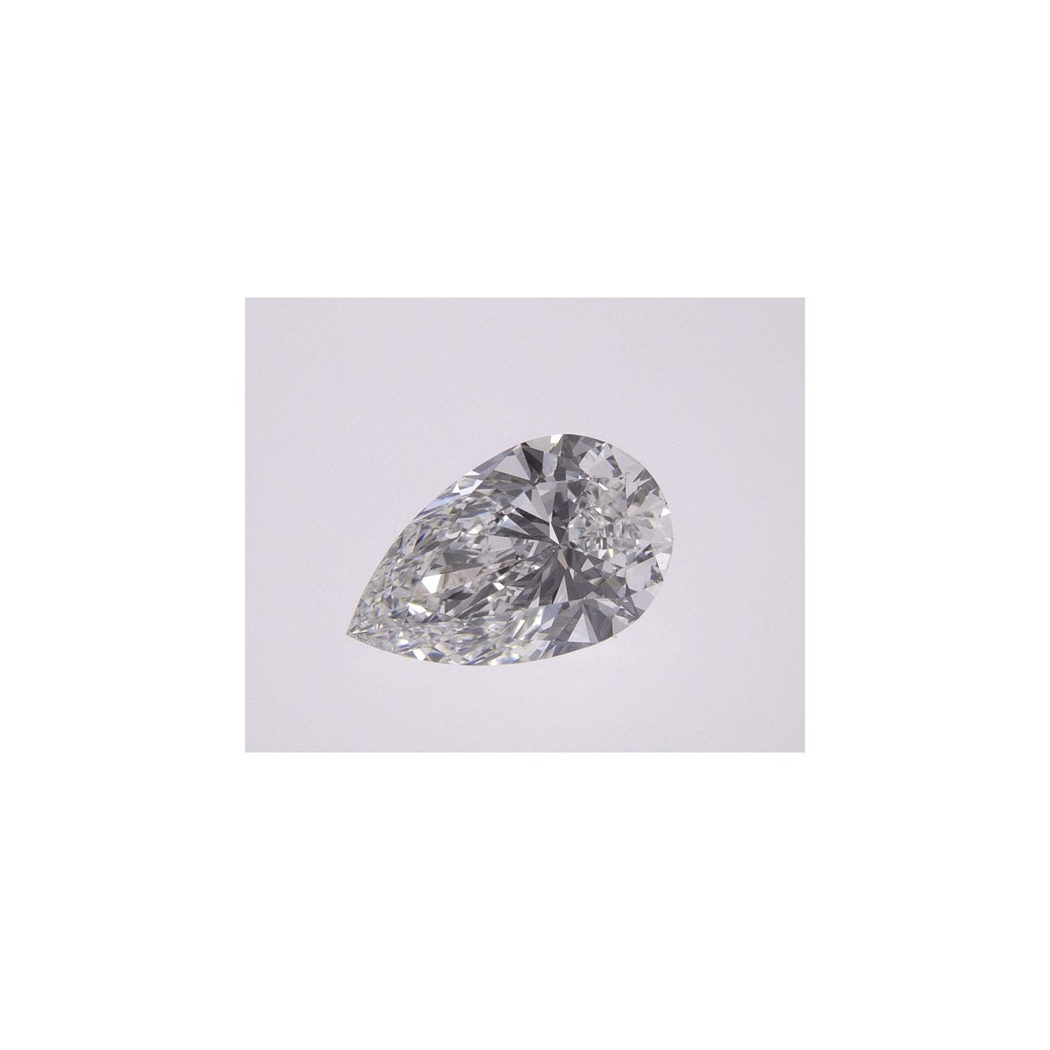 0.79 ct Pear Lab-Grown Diamond – E VVS1 – Faceted Cut – IGI Certified — Sapphire Row