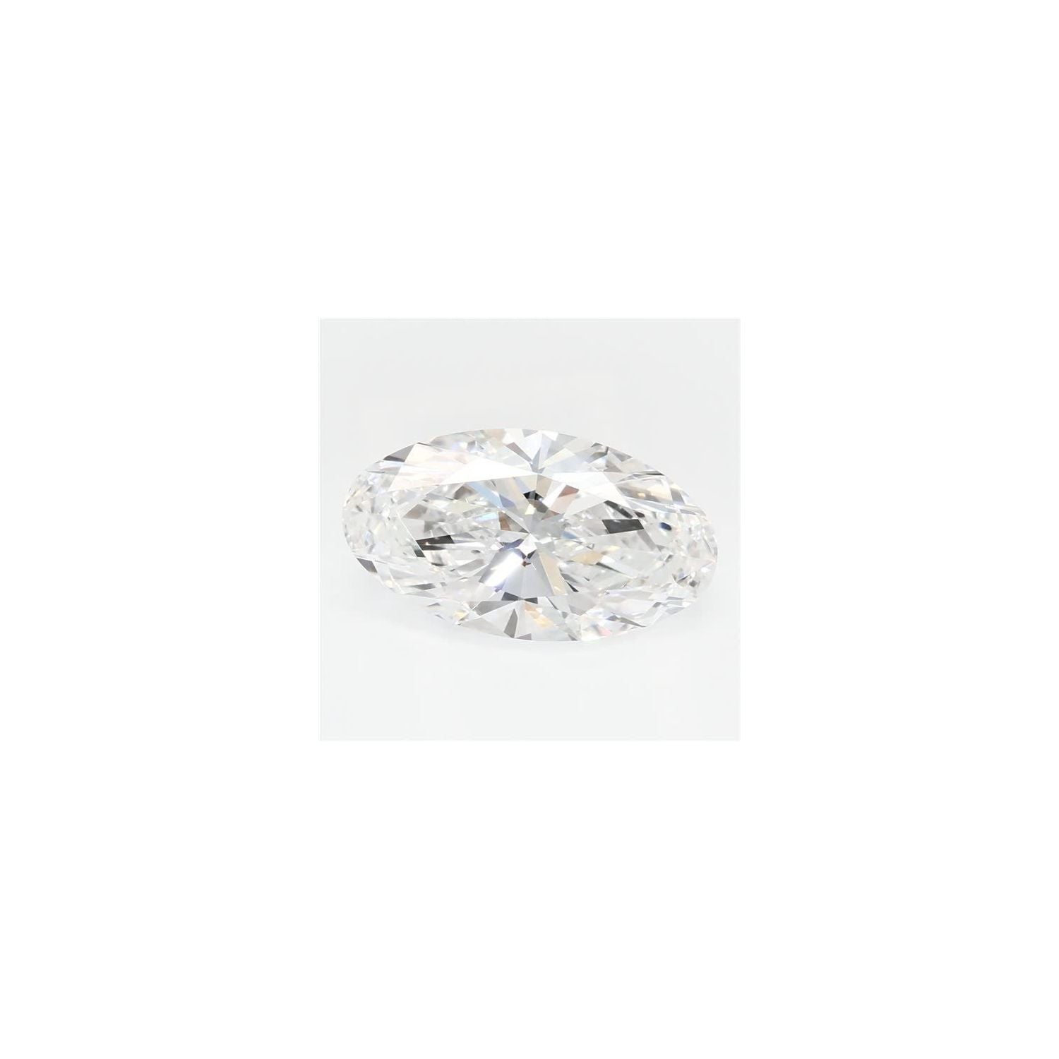 1.58 ct Elongated Oval Lab-Grown Diamond – D VVS2 – Faceted Cut – GCAL Certified — Sapphire Row