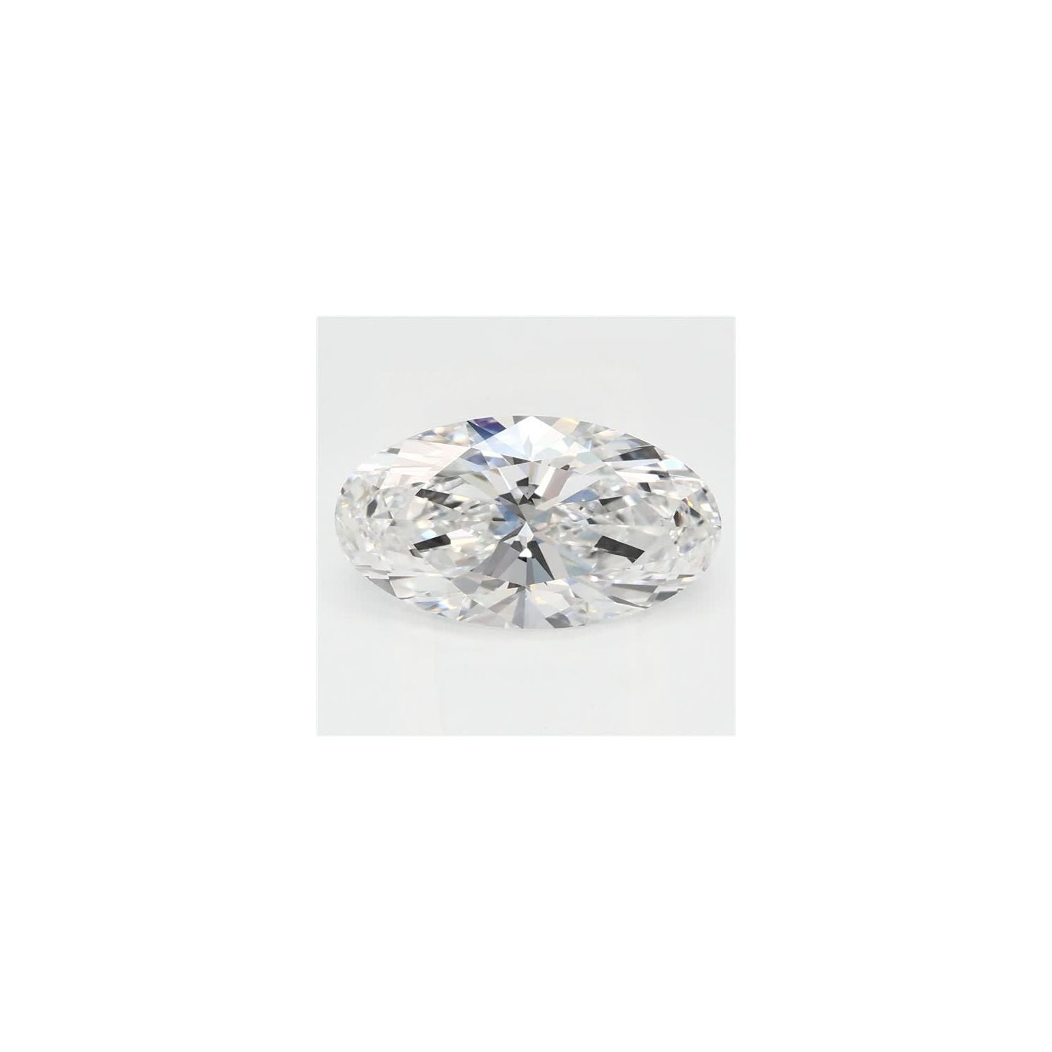 1.73 ct Elongated Oval Lab-Grown Diamond – D VVS2 – Faceted Cut – GCAL Certified — Sapphire Row