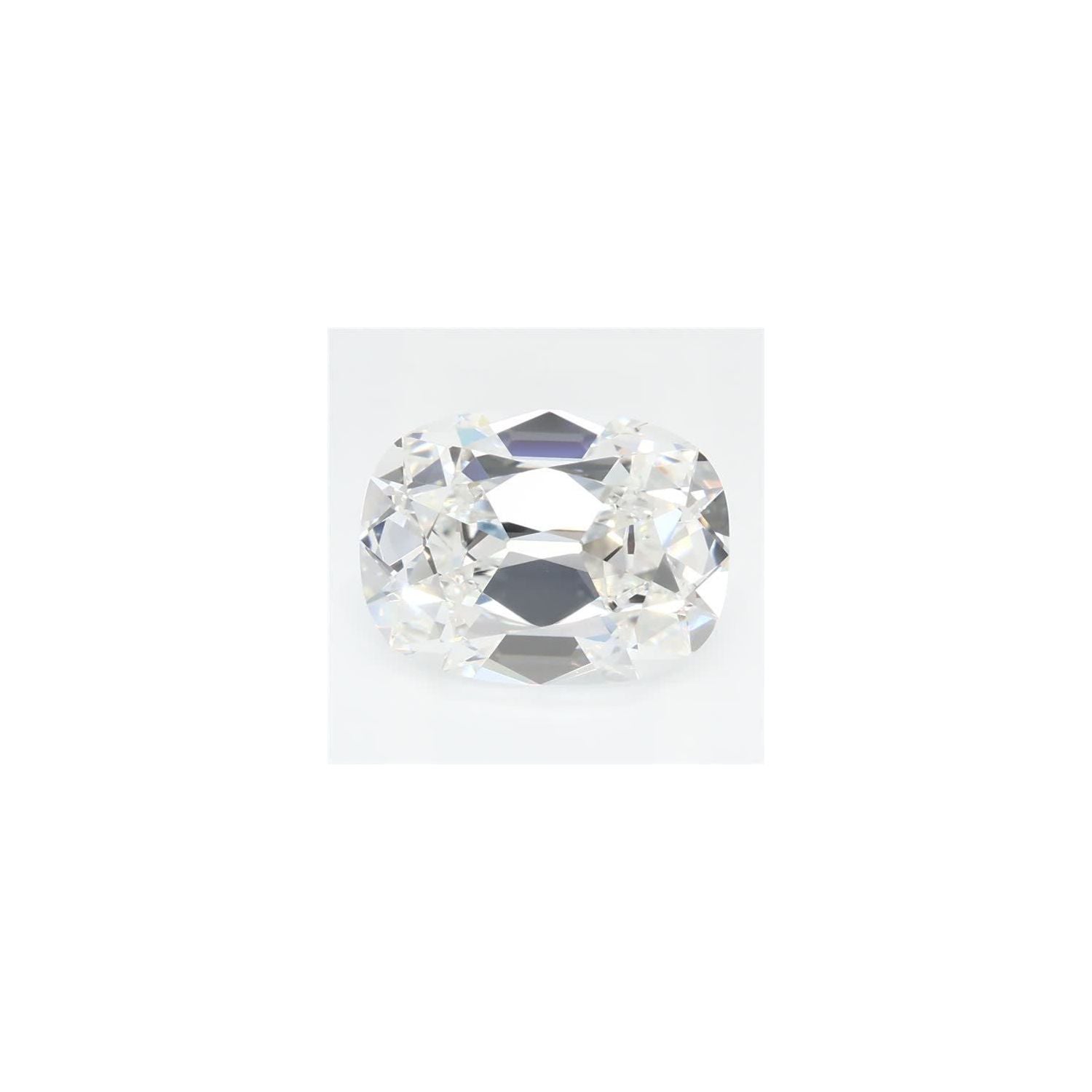 2.10 ct Elongated Cushion Lab-Grown Diamond – E VVS2 – Old Mine Cut – GCAL Certified — Sapphire Row