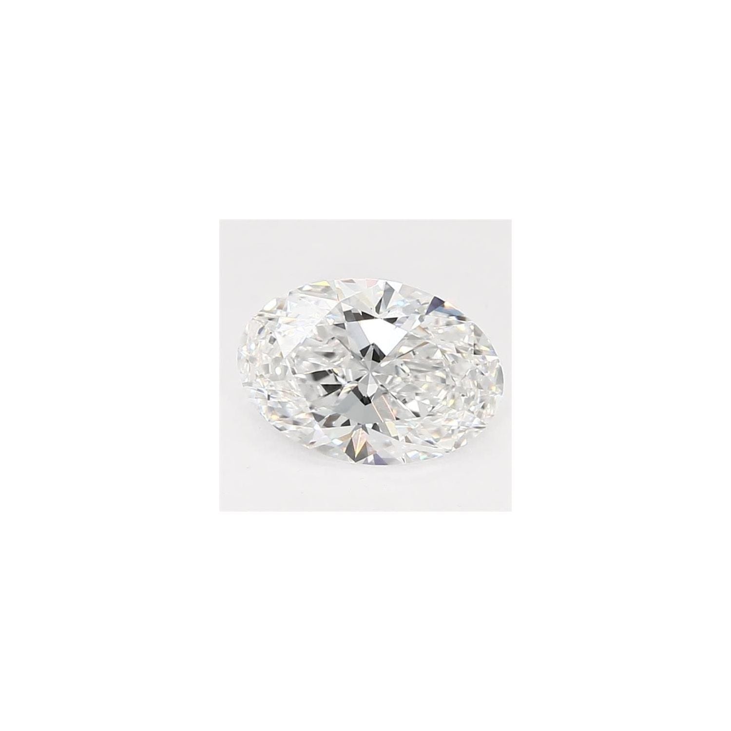 1.44 ct Oval Lab-Grown Diamond – D VVS2 – Faceted Cut – GCAL Certified — Sapphire Row