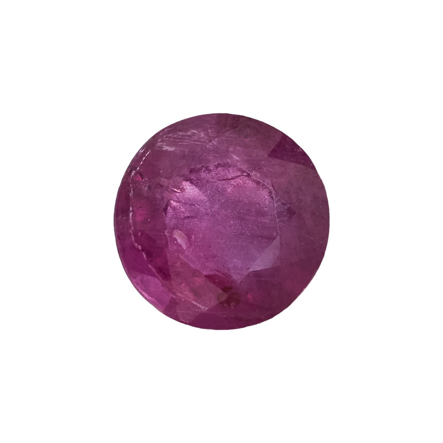 4 mm Round Natural Red Ruby – Faceted Cut – Commercial Quality — Sapphire Row