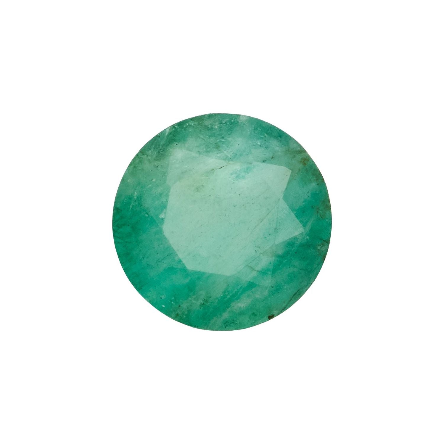 4 mm Round Natural Green Emerald – Faceted Cut – Commercial Quality — Sapphire Row