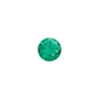 9 mm Round Natural Green Emerald – Faceted Diamond-Cut – AA Quality — Sapphire Row