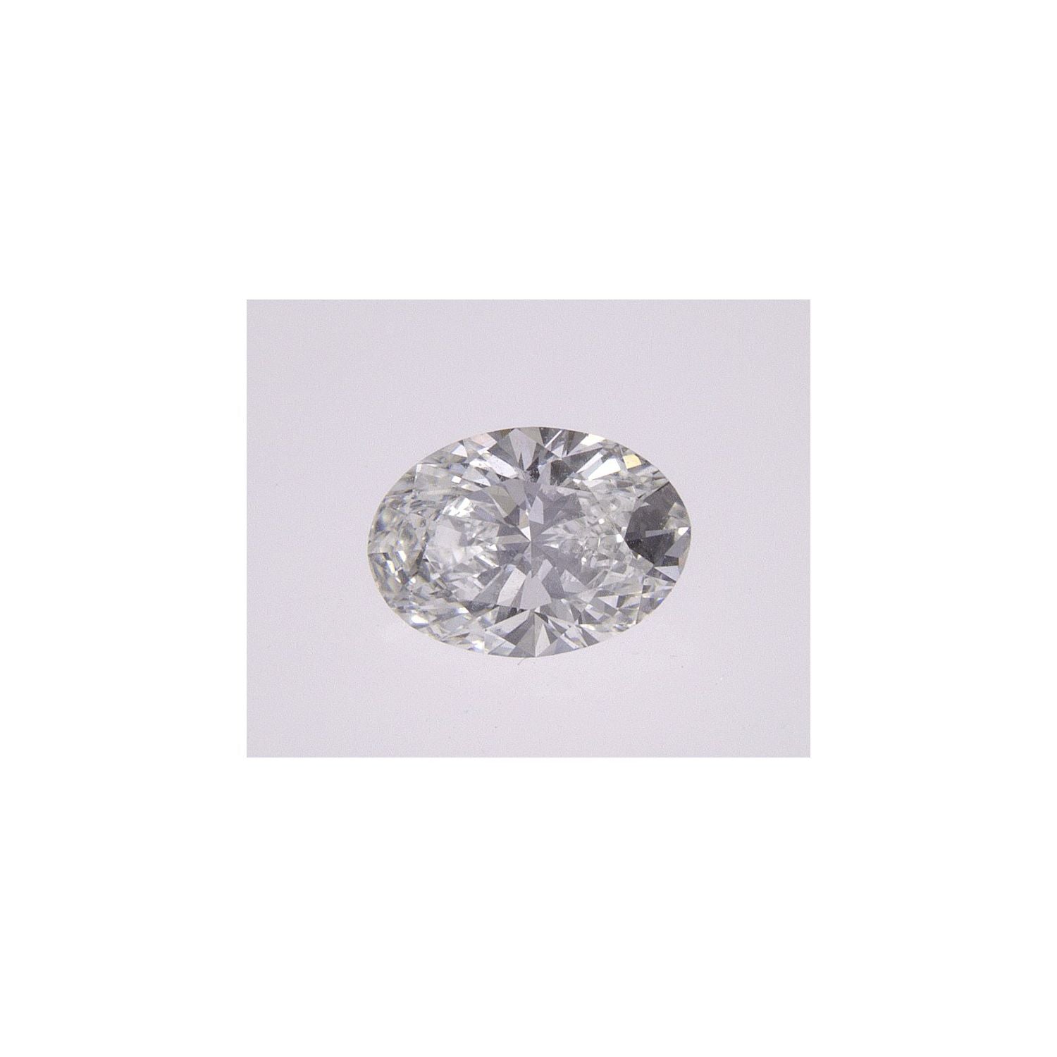 0.61 ct Oval Natural Diamond – F VS2 – Faceted Cut – GIA Certified — Sapphire Row