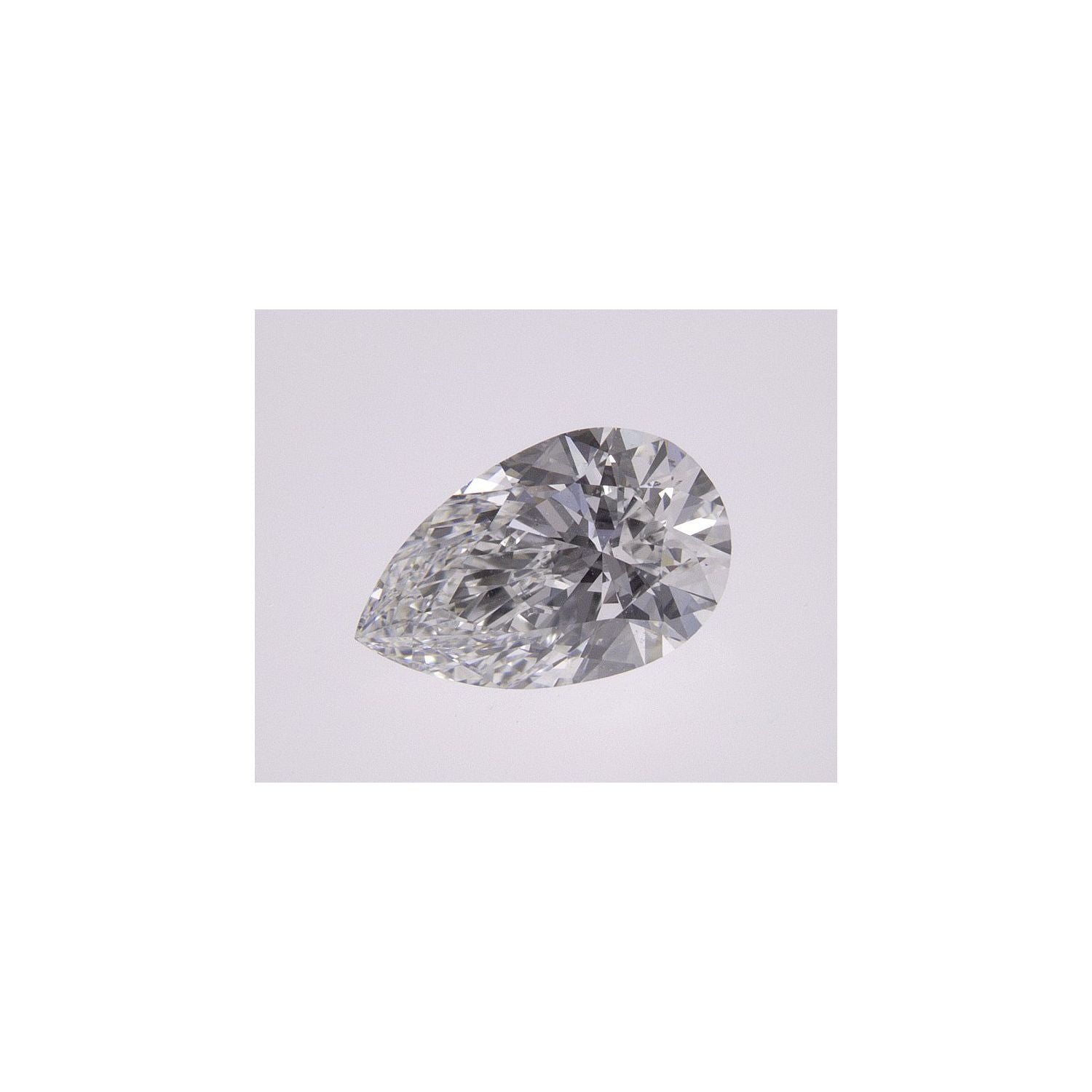1.10 ct Pear Natural Diamond – F VS2 – Faceted Cut – GIA Certified — Sapphire Row