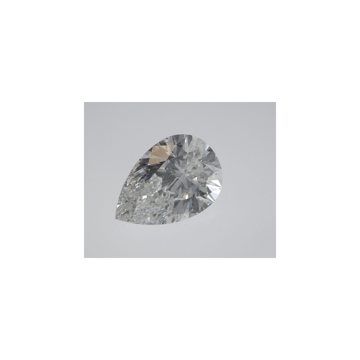 1.53 ct Pear Natural Diamond – H I1 – Faceted Cut – GIA Certified — Sapphire Row