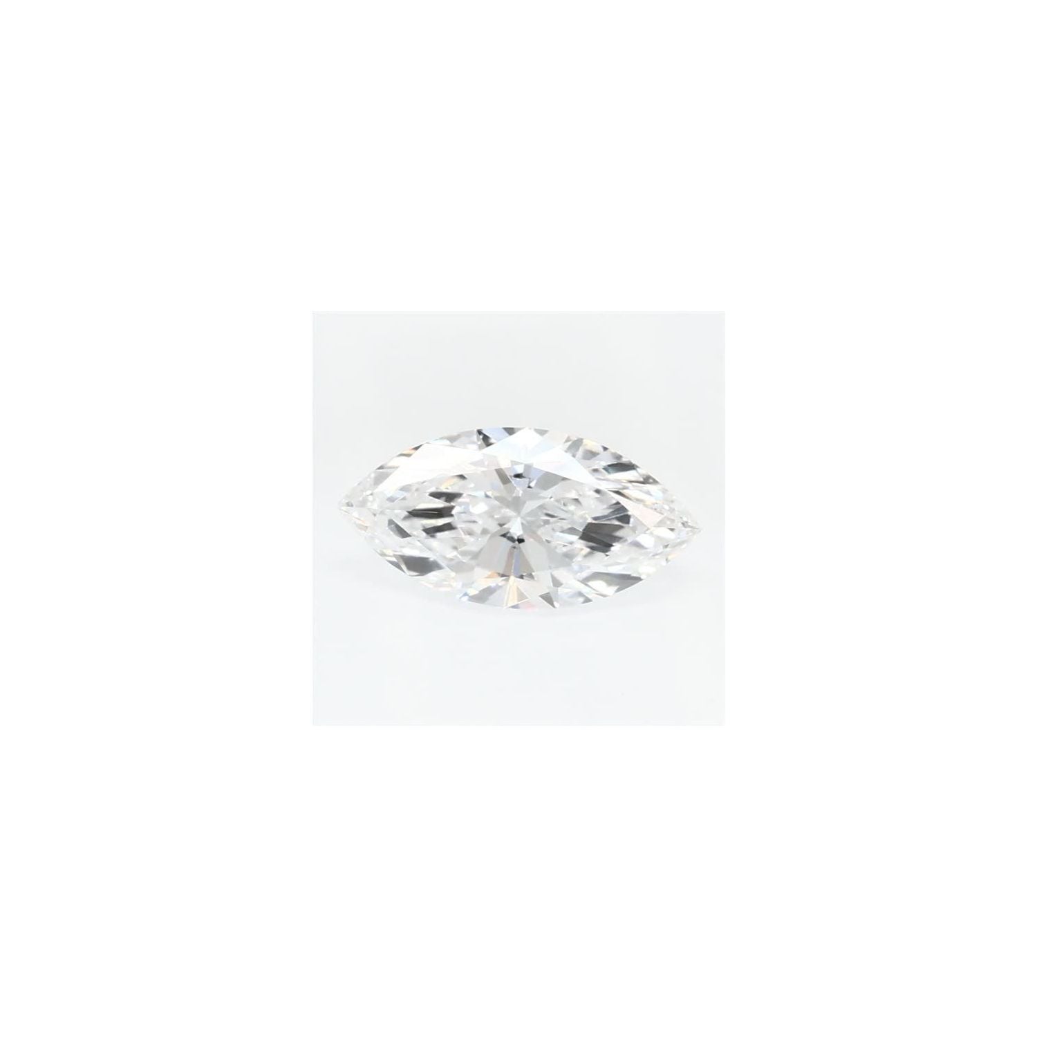 0.50 ct Marquise Lab-Grown Diamond – D VVS2 – Faceted Cut – GCAL Certified — Sapphire Row