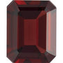 Lot of 10 – 6x4 mm Emerald Natural Dark Orange Red Mozambique Garnet – Step-Cut – AA Quality — Sapphire Row
