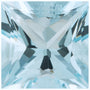 5.5 mm Square Natural Aqua Aquamarine – Princess-Cut – A Quality — Sapphire Row