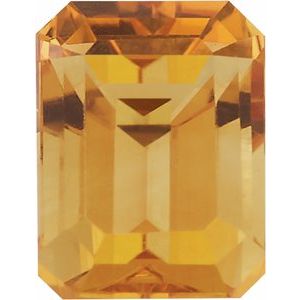 Lot of 10 – 5x3 mm Emerald Natural Orange Citrine – Step-Cut – AA Quality — Sapphire Row