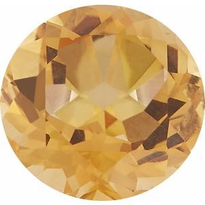 Lot of 10 – 5 mm Round Natural Orange Citrine – Faceted Cut – A Quality — Sapphire Row
