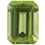 7x5 mm Emerald Natural Green Peridot – Step-Cut – AA Quality — Sapphire Row