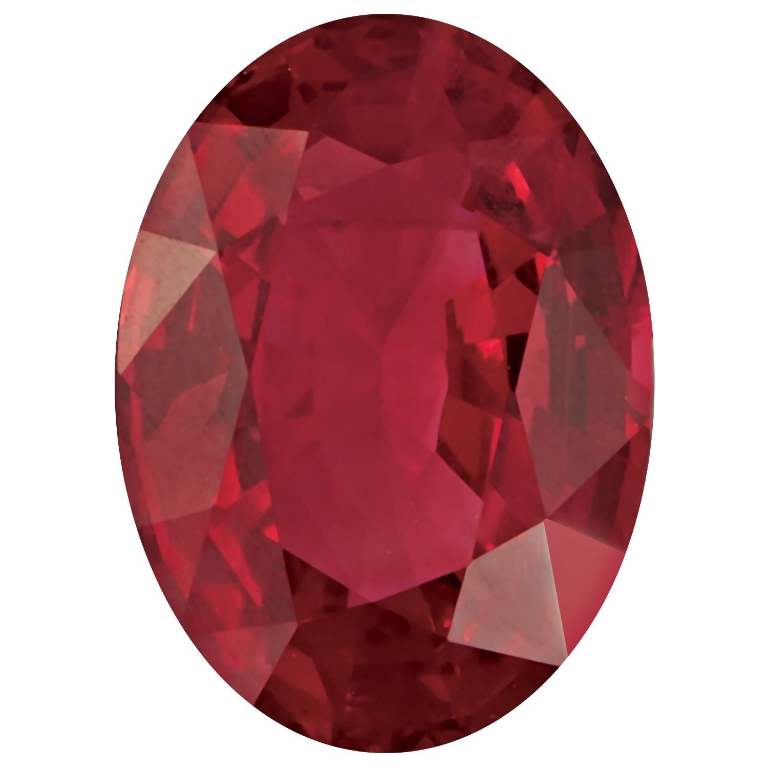 5x4 mm Oval Natural Red Ruby – Faceted Cut – AA Quality — Sapphire Row