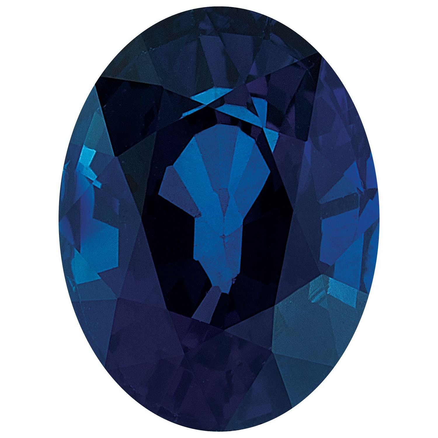 5x4 mm Oval Natural Blue Sapphire – Faceted Cut – A Quality — Sapphire Row