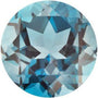 Lot of 10 – 4.5 mm Round Natural London Blue Topaz – Faceted Cut – AA Quality — Sapphire Row