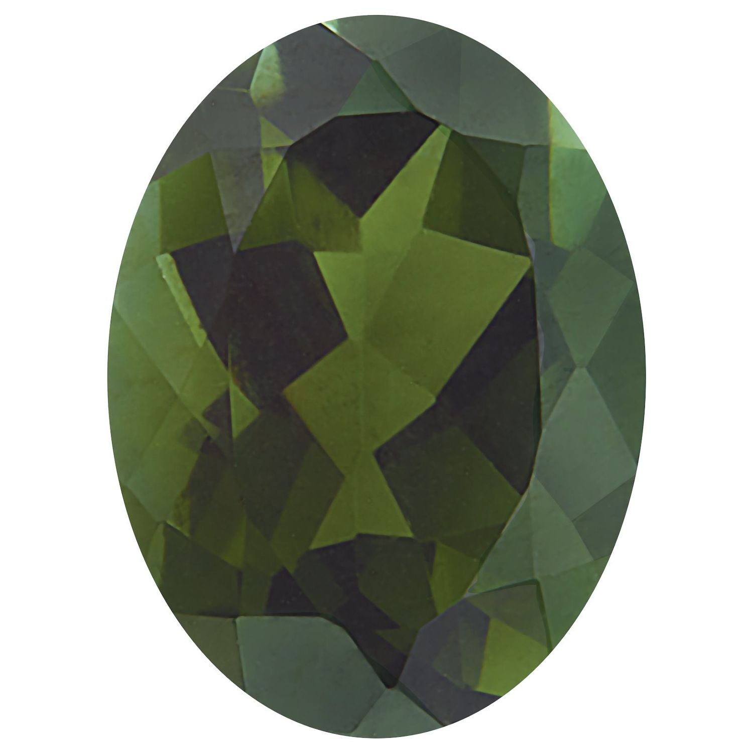 5x3 mm Oval Natural Green Tourmaline – Faceted Cut – AA Quality — Sapphire Row