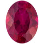 14x12 mm Oval Lab-Grown Red Ruby – Faceted Cut – Eye-Clean Quality — Sapphire Row