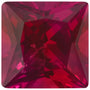 2.5 mm Square Lab-Grown Red Ruby – Princess-Cut – Eye-Clean Quality — Sapphire Row