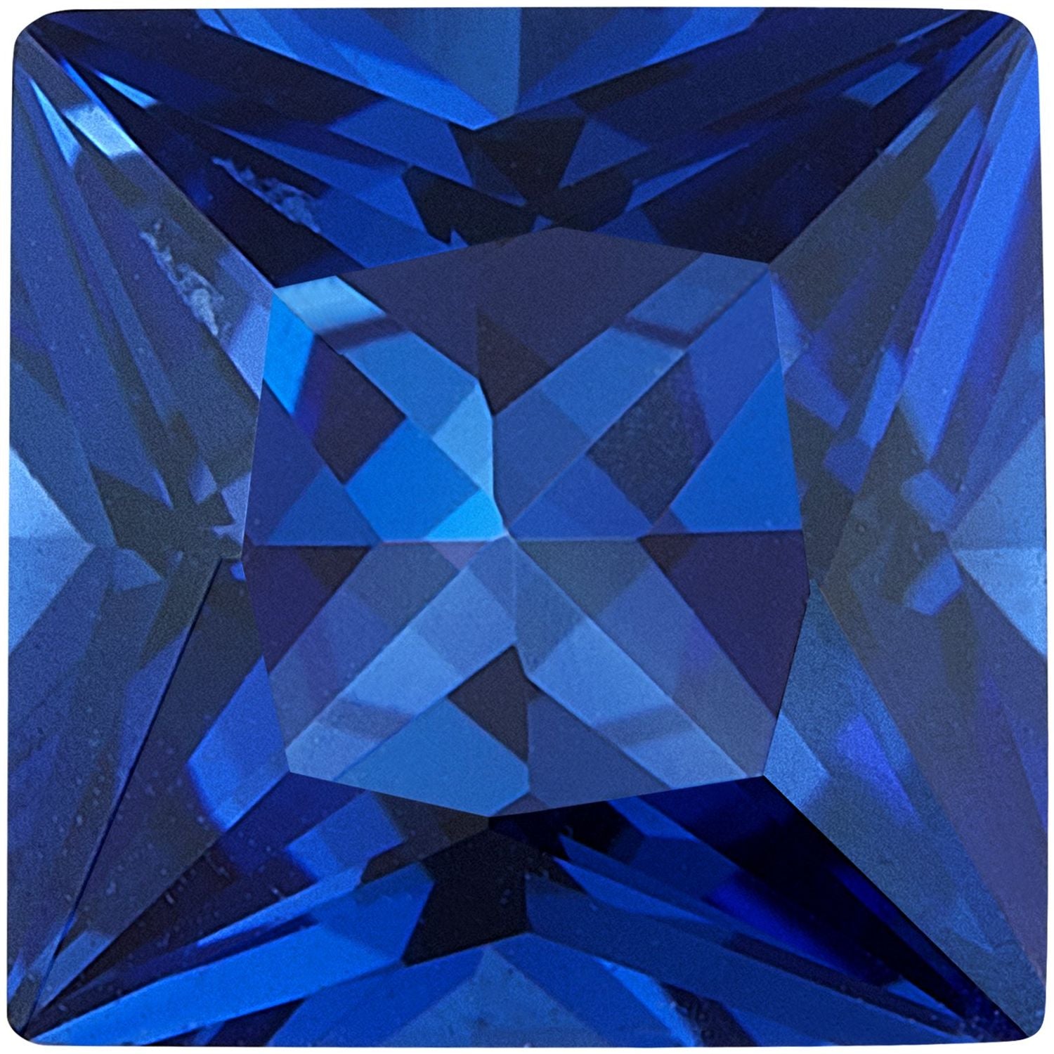 1.5 mm Square Lab-Grown Blue Sapphire – Princess-Cut – Eye-Clean Quality — Sapphire Row