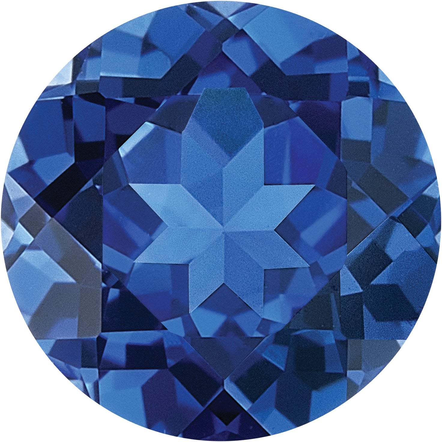 2.25 mm Round Lab-Grown Blue Sapphire – Faceted Cut – Eye-Clean Quality — Sapphire Row
