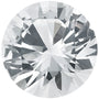 4.5 mm Round Natural White Sapphire – Faceted Cut – AA Quality — Sapphire Row
