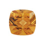 6 mm Cushion Natural Orange Citrine – Faceted Cut – AA Quality — Sapphire Row