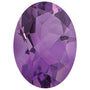 8x6 mm Oval Natural Purple Amethyst – Faceted Cut – A Quality — Sapphire Row
