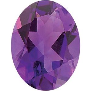 Lot of 10 – 5x3 mm Oval Natural Purple Amethyst – Faceted Cut – AA Quality — Sapphire Row