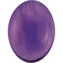 Lot of 10 – 5x3 mm Oval Natural Purple Amethyst – Cabochon Cut – AA Quality — Sapphire Row