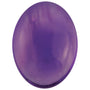 9x7 mm Oval Natural Purple Amethyst – Cabochon Cut – AA Quality — Sapphire Row