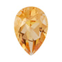 12x8 mm Pear Natural Orange Citrine – Faceted Cut – A Quality — Sapphire Row