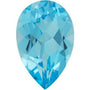 Lot of 10 – 5x3 mm Pear Natural Swiss Blue Topaz – Faceted Cut – AA Quality — Sapphire Row
