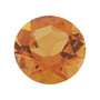 6 mm Round Natural Orange Citrine – Faceted Cut – AAA Quality — Sapphire Row