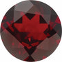 Lot of 10 – 4.5 mm Round Natural Dark Orange Red Mozambique Garnet – Faceted Cut – AA Quality — Sapphire Row