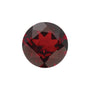 7.5 mm Round Natural Dark Orange Red Mozambique Garnet – Faceted Cut – AA Quality — Sapphire Row