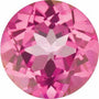 Lot of 10 – 5 mm Round Natural Pure Pink Mystic Topaz – Faceted Cut – AA Quality — Sapphire Row