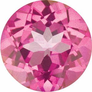 Lot of 10 – 5 mm Round Natural Pure Pink Mystic Topaz – Faceted Cut – AA Quality — Sapphire Row