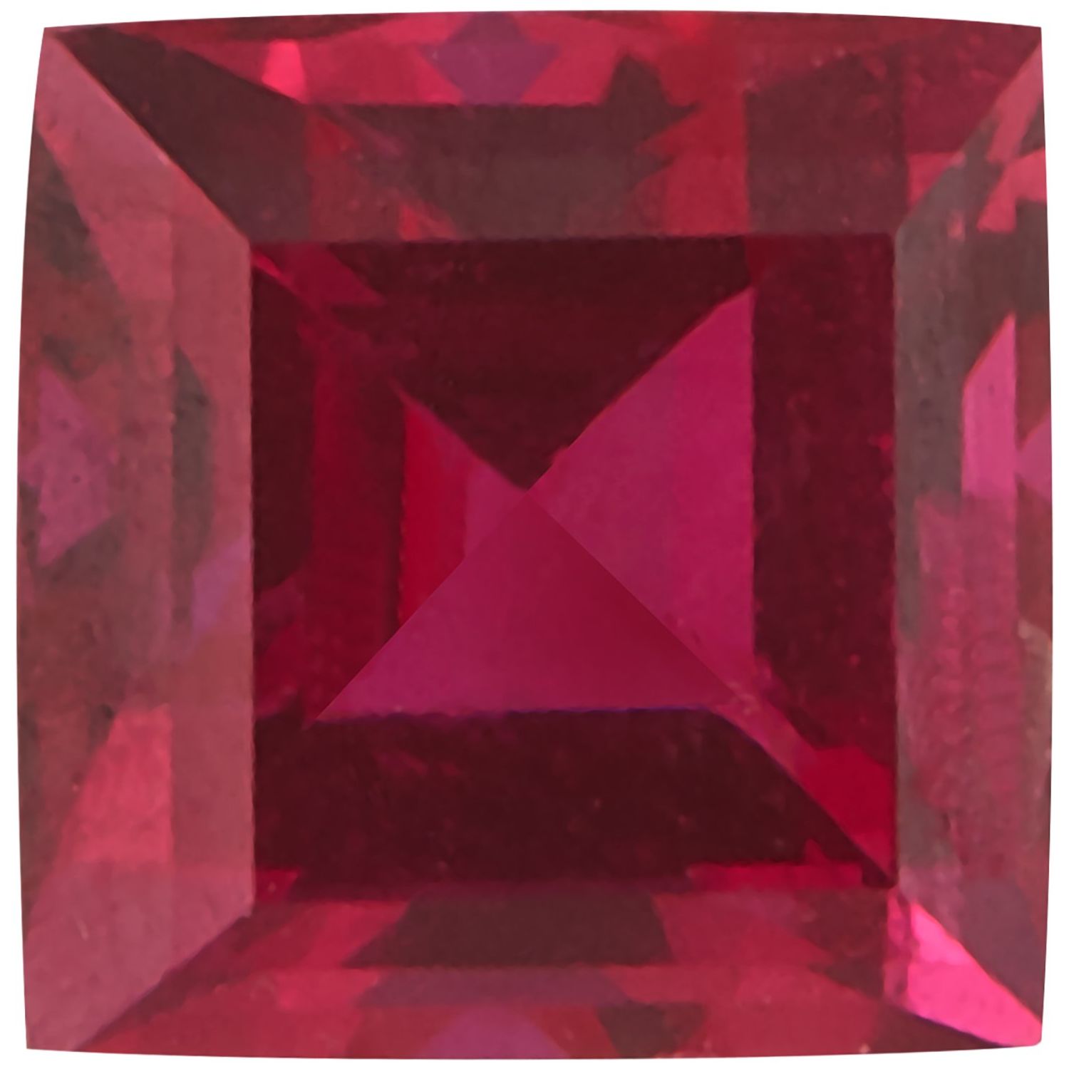 2 mm Square Lab-Grown Red Ruby – Step-Cut – Eye-Clean Quality — Sapphire Row