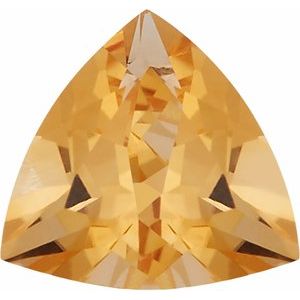 Lot of 10 – 6 mm Trillion Natural Orange Citrine – Faceted Cut – A Quality — Sapphire Row