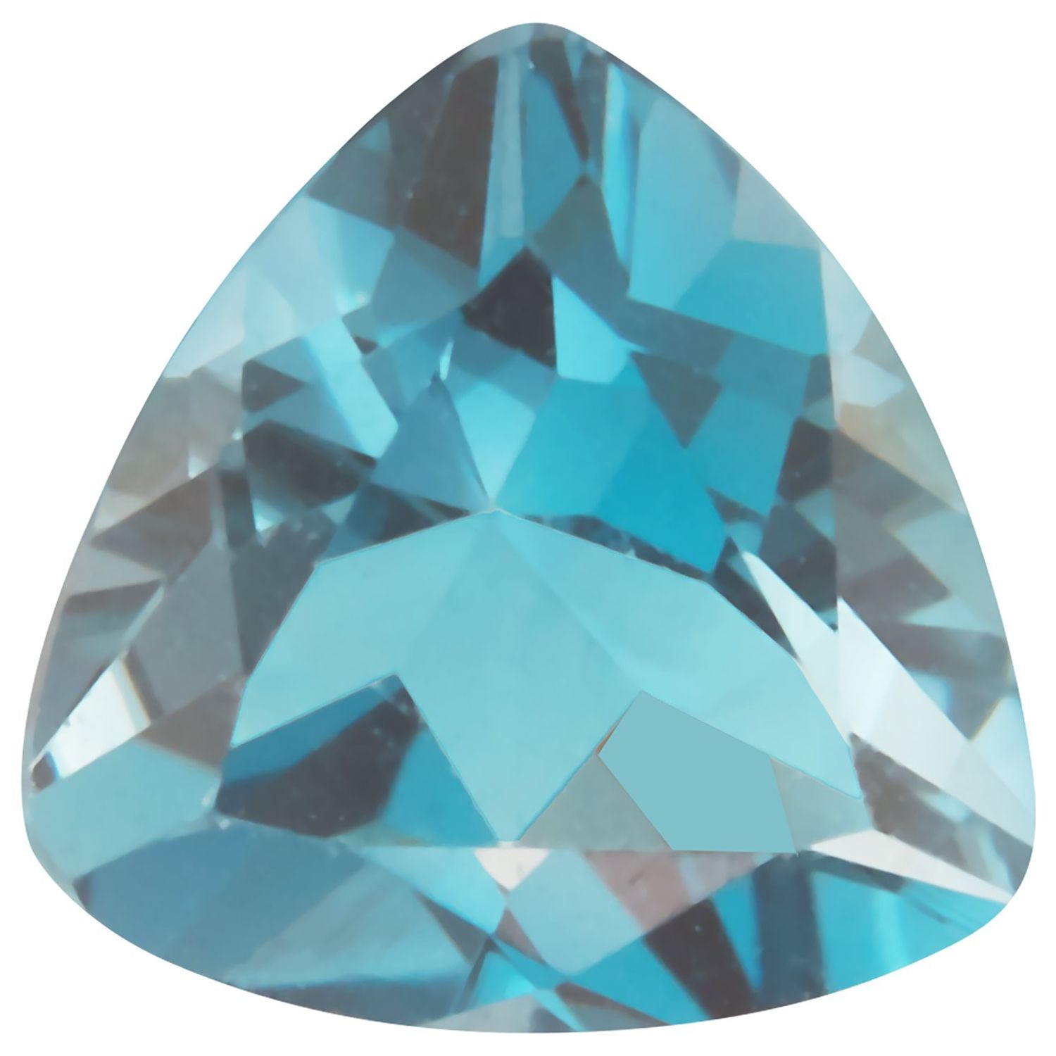 5 mm Trillion Natural London Blue Topaz – Faceted Cut – AA Quality — Sapphire Row