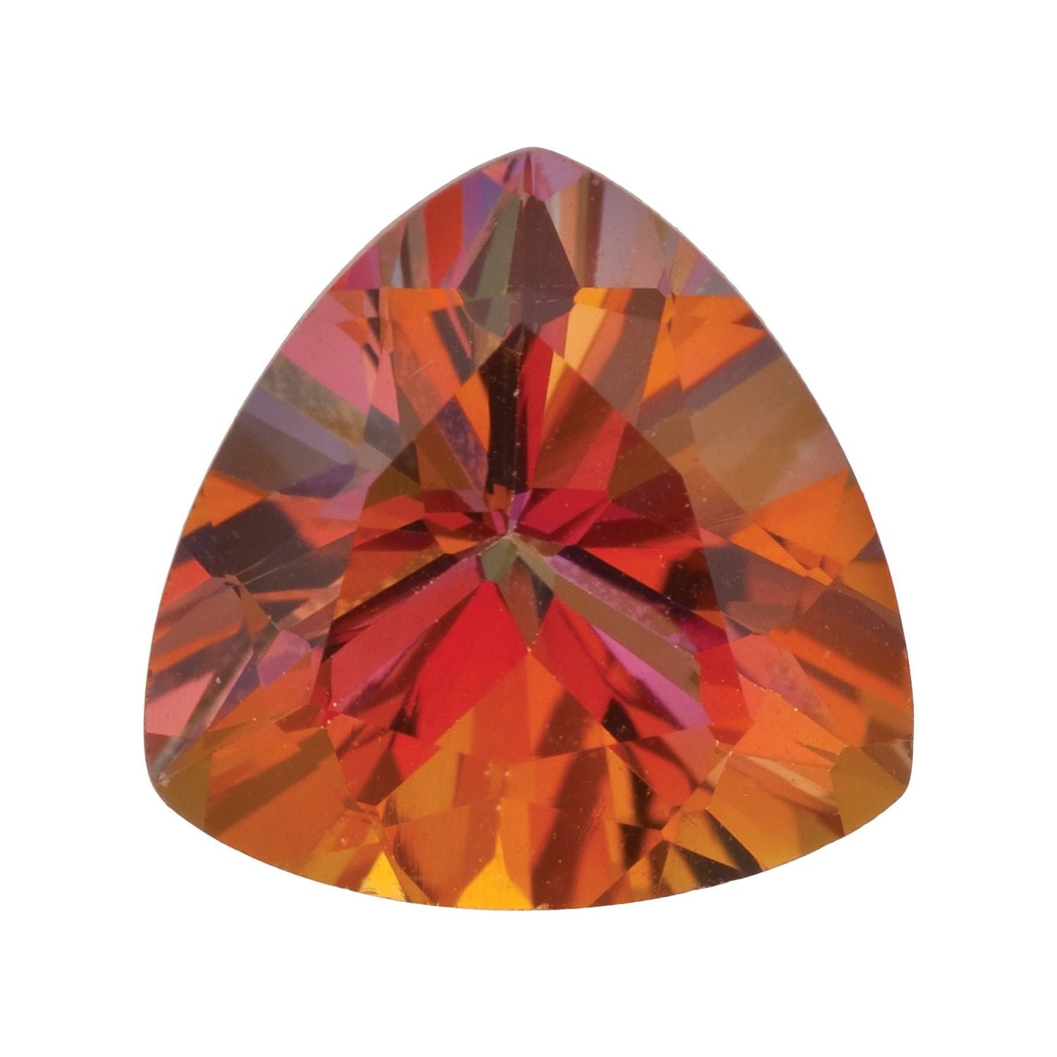 9 mm Trillion Natural Sunrise Mystic Topaz – Faceted Cut – AA Quality — Sapphire Row
